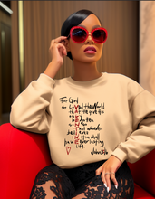 Load image into Gallery viewer, John 3:16 Valentine Premium Sweatshirt
