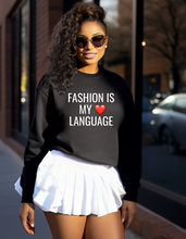 Load image into Gallery viewer, Fashion love language Premium Sweatshirt

