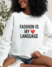 Load image into Gallery viewer, Fashion love language Premium Sweatshirt
