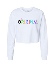 Load image into Gallery viewer, Cropped Be Original Premium Sweatshirt
