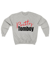Load image into Gallery viewer, Pretty Tomboy Premium Sweatshirt (Red)
