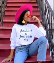 Load image into Gallery viewer, "Jeans" Premium Sweatshirt
