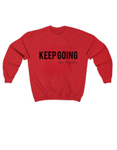 Load image into Gallery viewer, Keep Going Premium Sweatshirt(More Colors Available)
