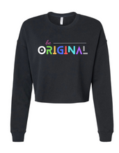 Load image into Gallery viewer, Cropped Be Original Premium Sweatshirt
