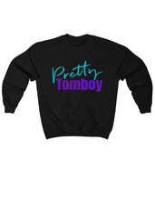 Load image into Gallery viewer, Pretty Tomboy Premium Sweatshirt - Charlotte Hornets edition
