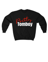Load image into Gallery viewer, Pretty Tomboy Premium Sweatshirt (Red)
