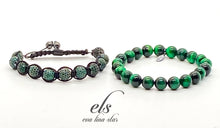 Load image into Gallery viewer, Men's Pave Tigers Eye Bracelet Set(More colors available)
