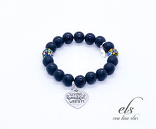 Load image into Gallery viewer, "Strong Beautiful Worthy" Charm Bracelet
