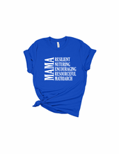 Load image into Gallery viewer, "Mama" Adjectives Premium Tee (More Colors Available)
