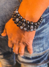 Load image into Gallery viewer, Blackout Men's Bracelet Set
