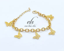 Load image into Gallery viewer, Butterfly Charm Bracelet
