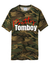 Load image into Gallery viewer, Pretty Tomboy Camo Edition Premium Tee
