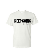 Load image into Gallery viewer, Keep Going Premium Tee(More Colors Available)
