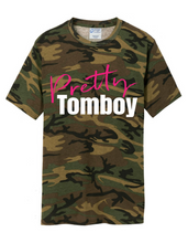 Load image into Gallery viewer, Pretty Tomboy Camo Edition Premium Tee
